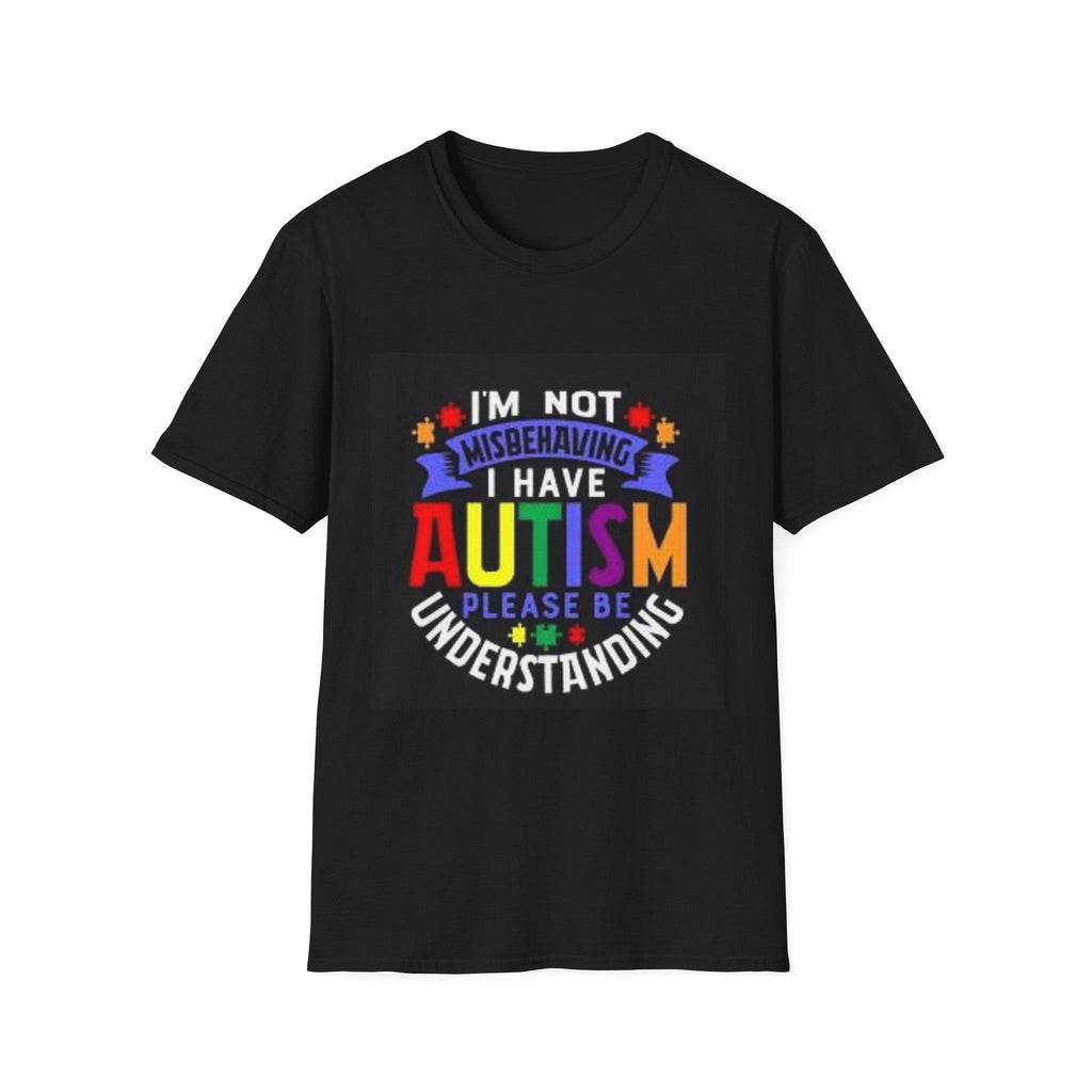 Autism Awareness Tee: I'm Not Misbehaving, Please Be Understanding
