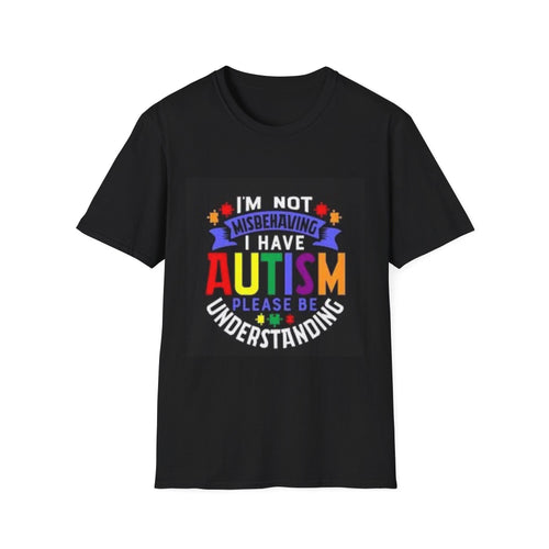 Autism Awareness Tee: I'm Not Misbehaving, Please Be Understanding