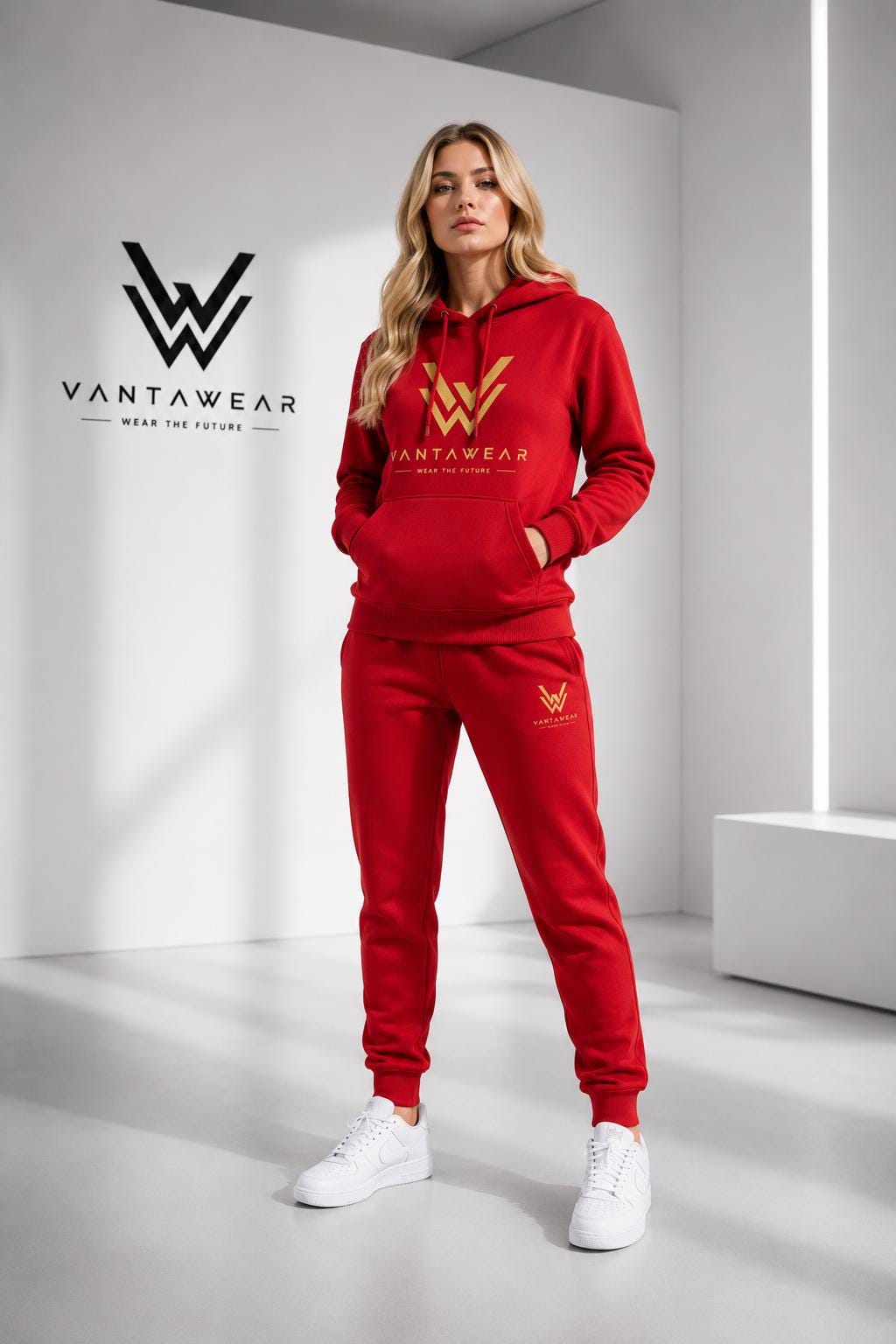 Vanta Wear Tracksuit: Luxury Streetwear Set, Modern Athletic Fit, Bold Style