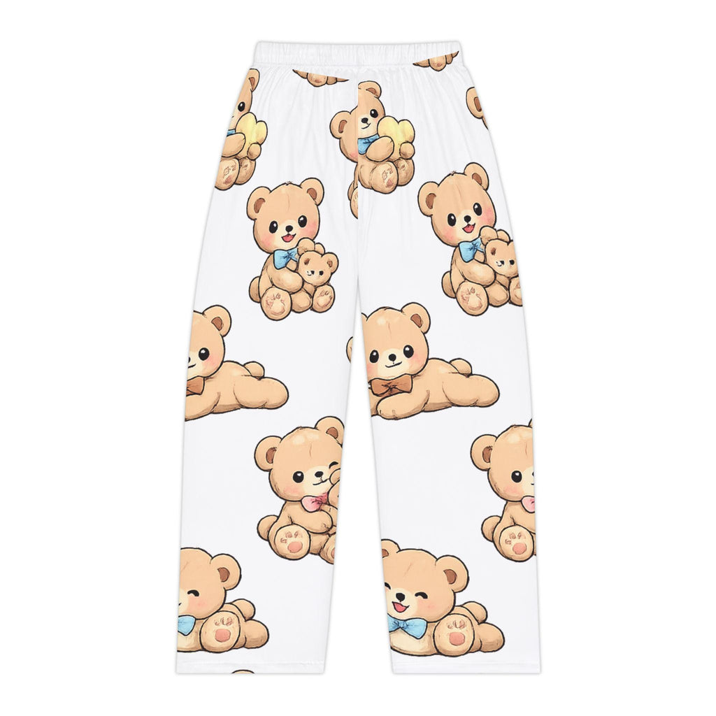 Teddy Bear Pajama Pants | All-Over Print Lounge Trousers