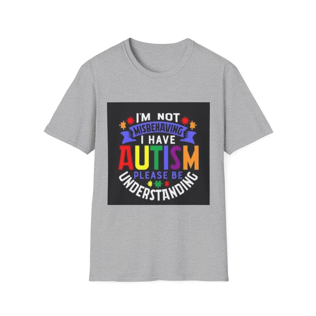 Autism Awareness Tee: I'm Not Misbehaving, Please Be Understanding
