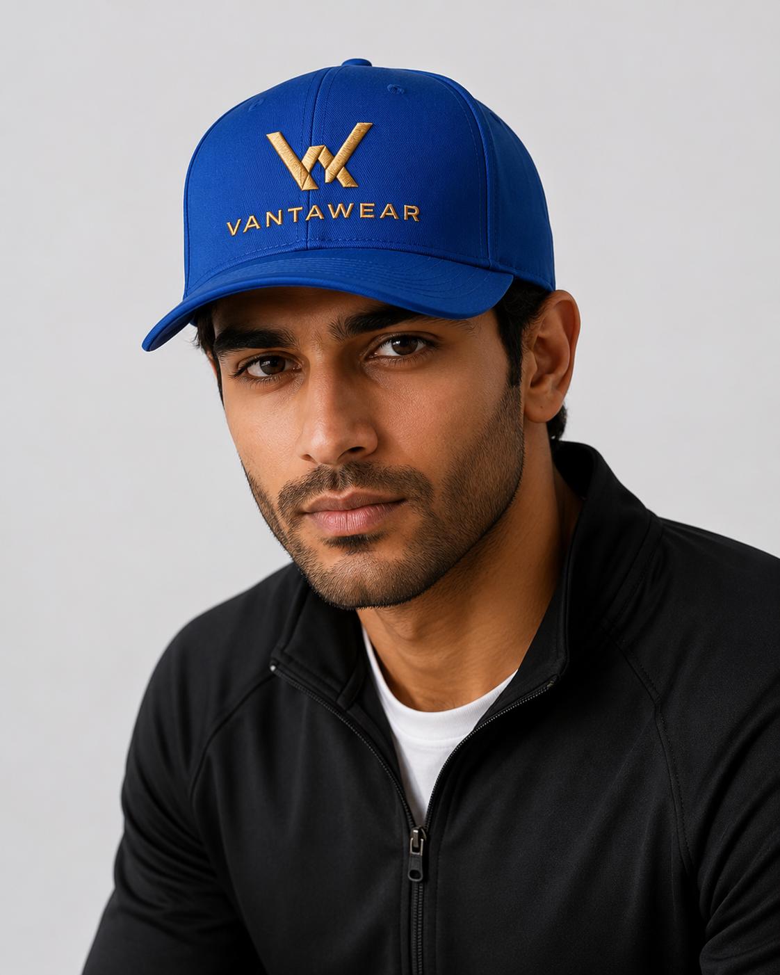 VantaWear Embroidered Sports Cap: Modern Athleisure Streetwear Hat