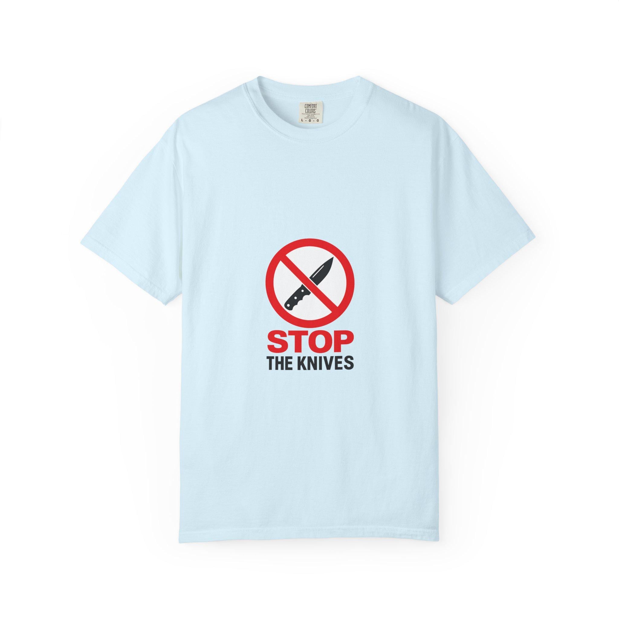 Stop the Knives T-shirt | Anti-Violence Awareness Tee