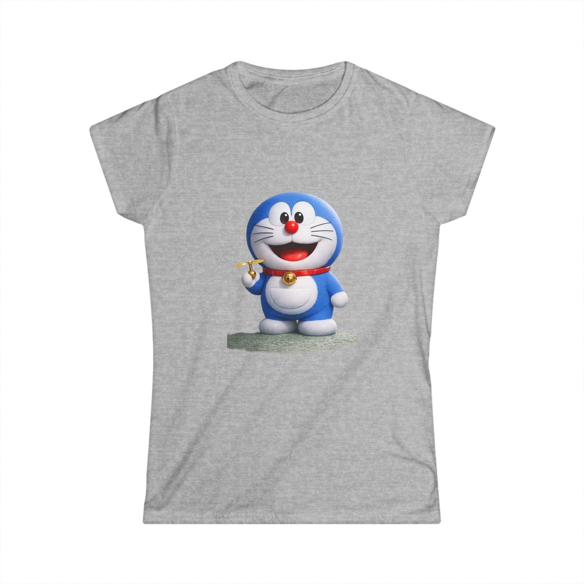 Doraemon Character Tee | Anime Robot Cat Shirt