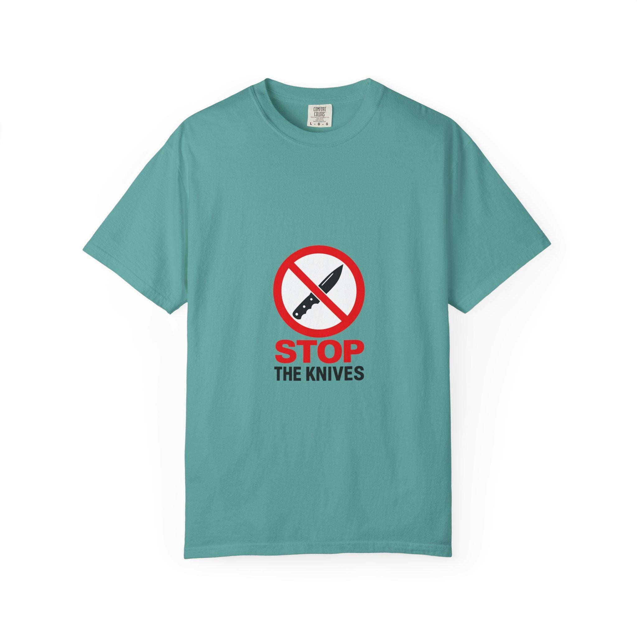 Stop the Knives T-shirt | Anti-Violence Awareness Tee