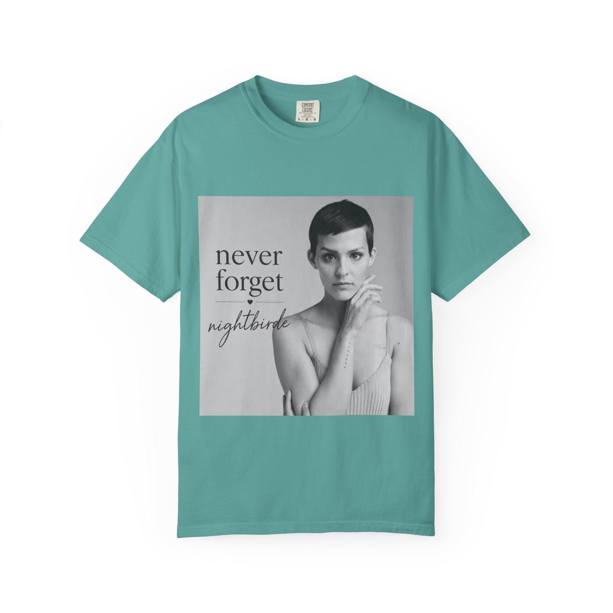 Never Forget Nightbirde T-shirt | Vintage Photo Band Tee