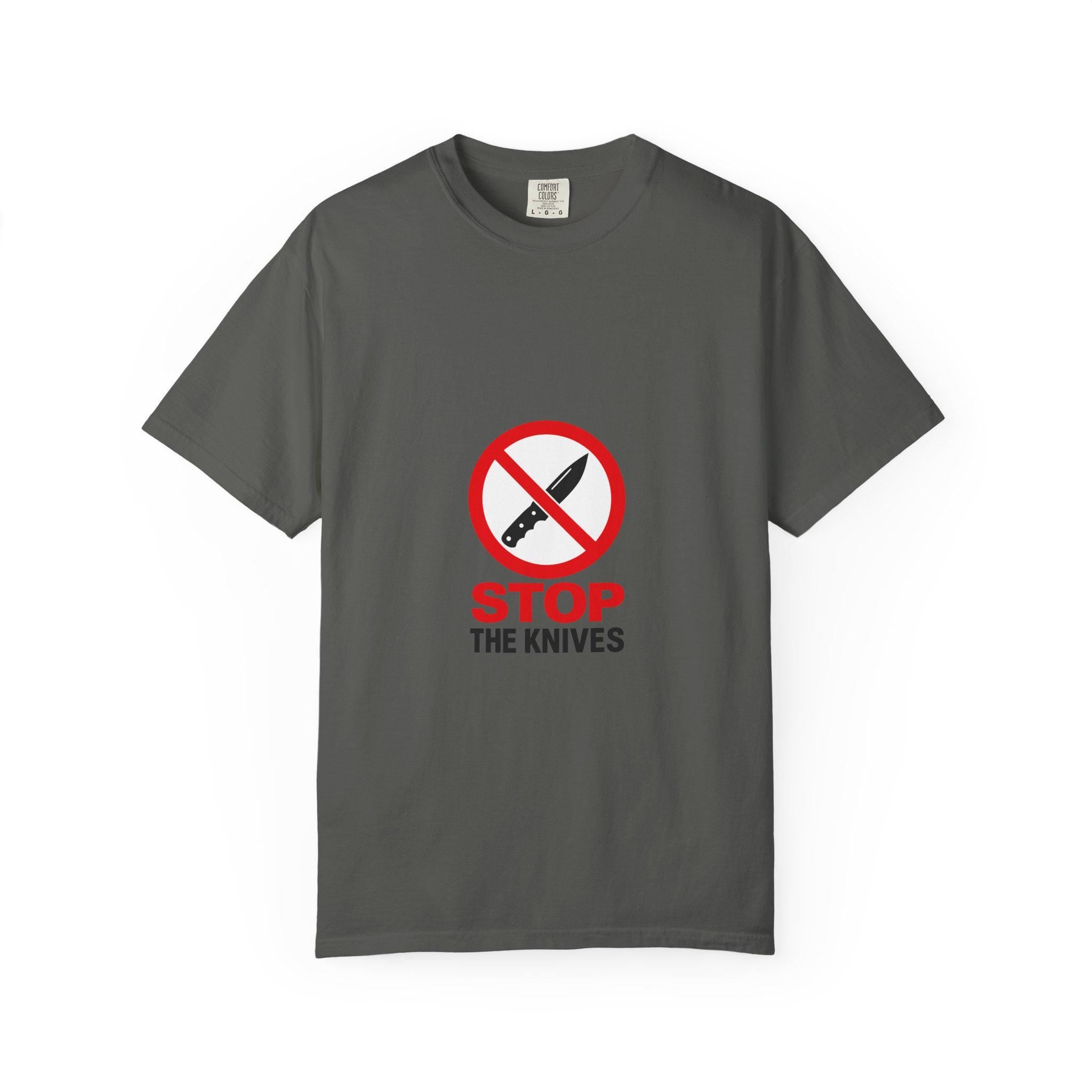 Stop the Knives T-shirt | Anti-Violence Awareness Tee