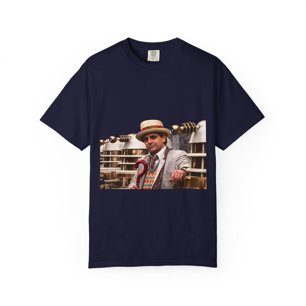 Man in Straw Hat Photo T-Shirt | Vintage Casino Scene
