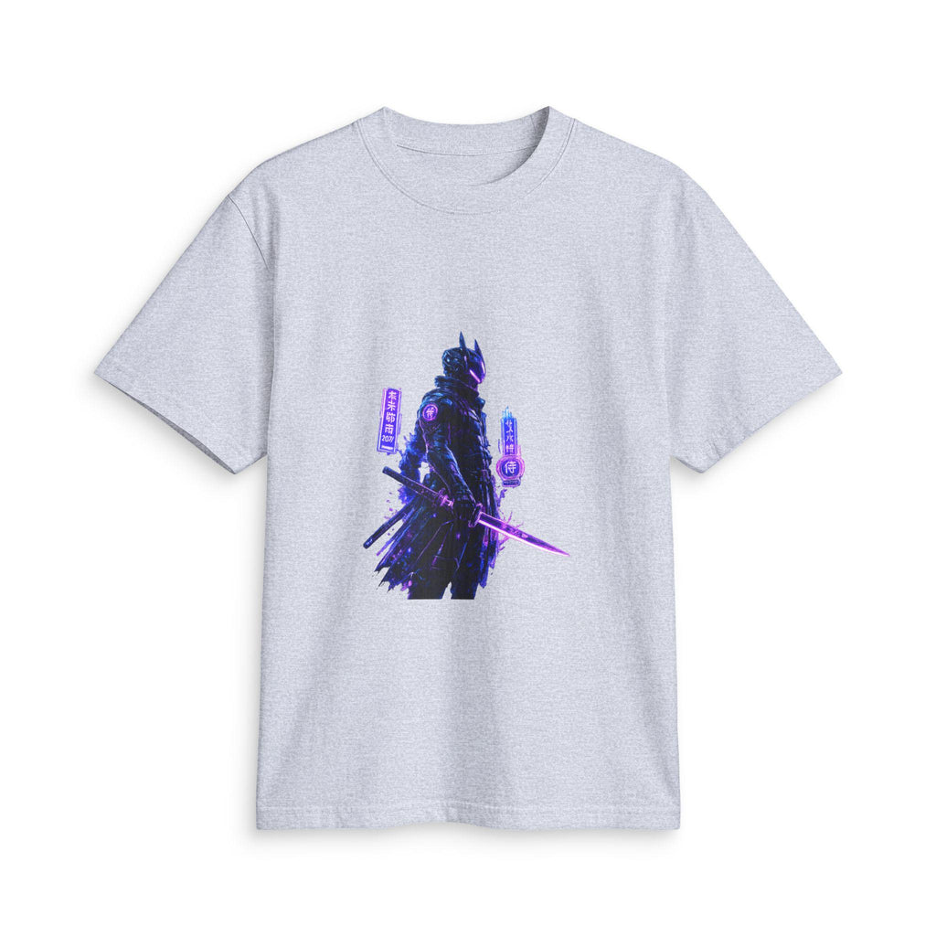 Neon Samurai T-Shirt | Cyberpunk Warrior Graphic Tee