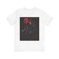 Vampire Lord Portrait Tee | Gothic Red Moon T-Shirt