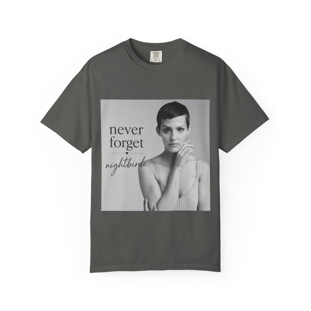 Never Forget Nightbirde T-shirt | Vintage Photo Band Tee