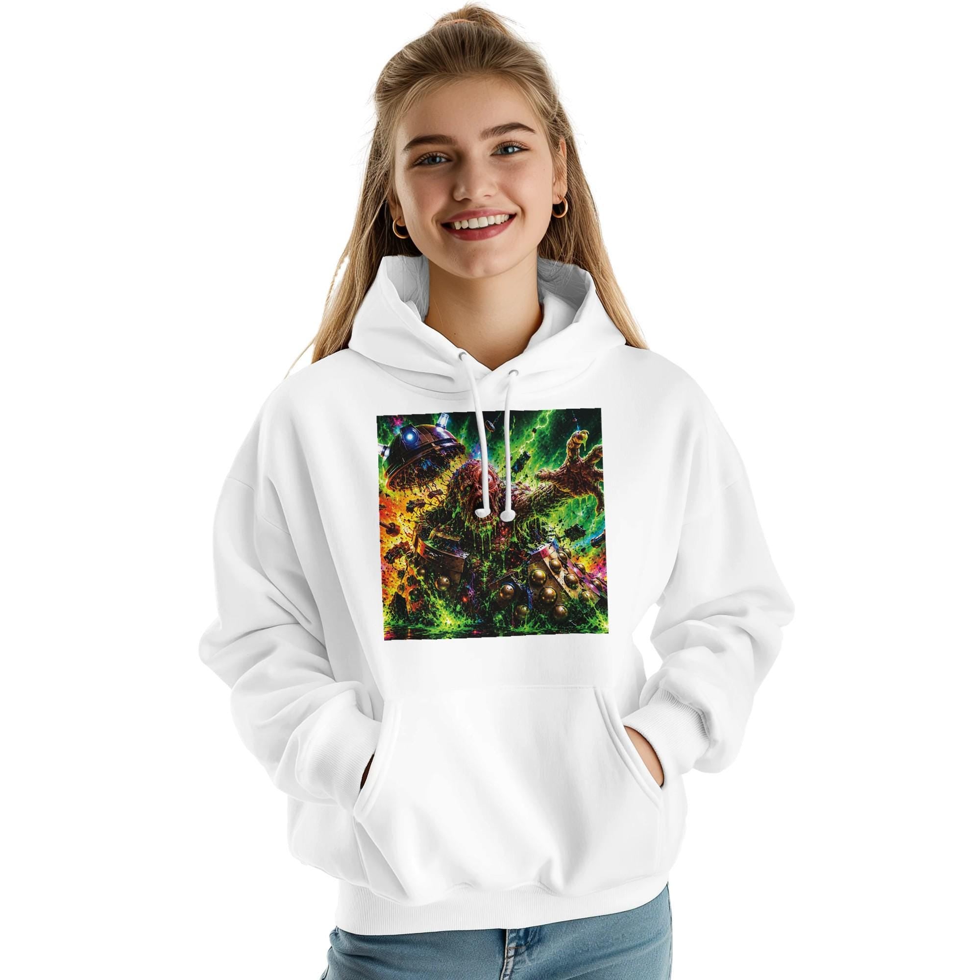 Unisex Pullover Hoodie | Ringspun Cotton Polyester Blend, Soft Feel